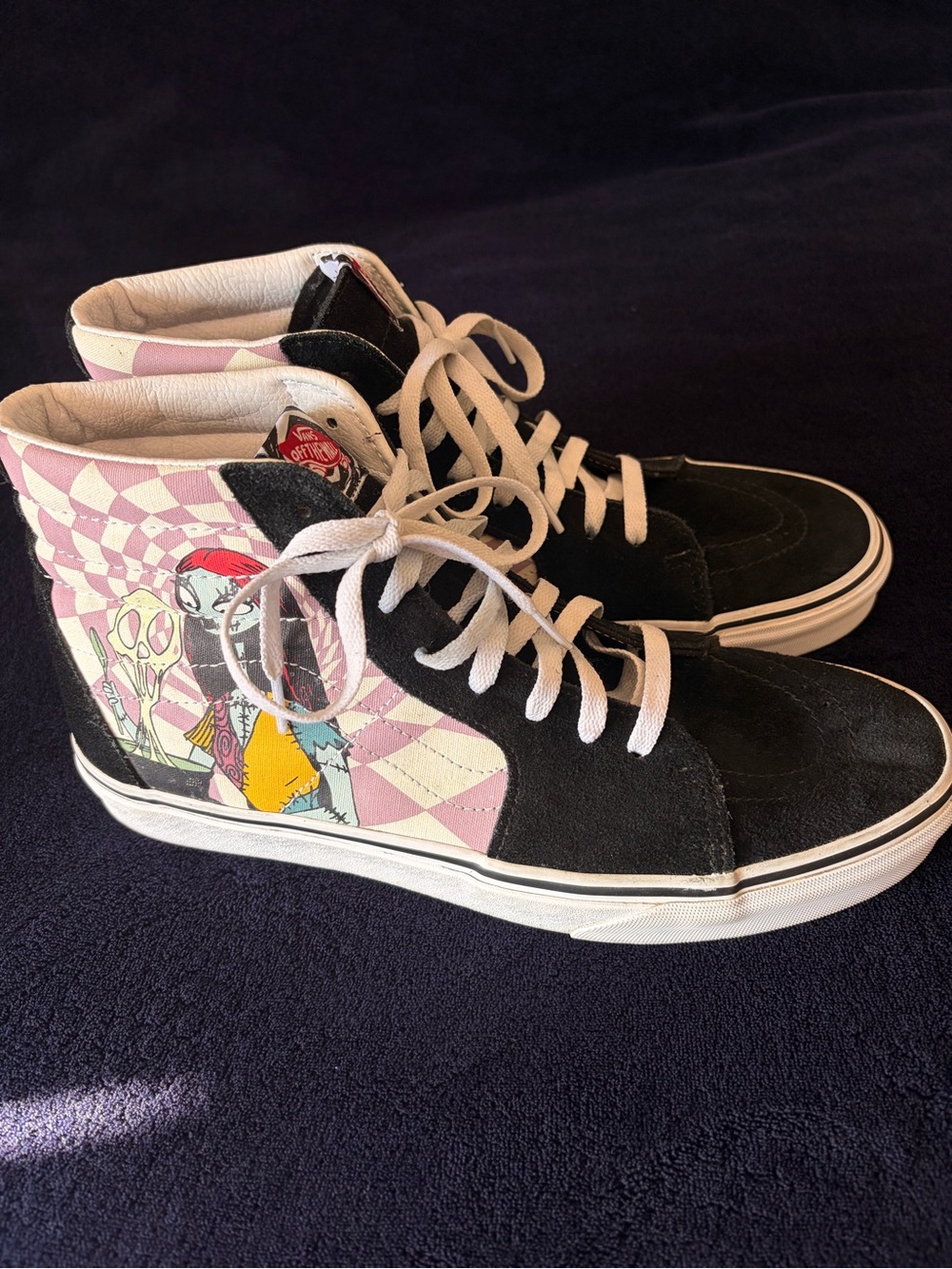 Glow In The Dark Vans Sk8-Hi Nightmare Before Christmas "Sally's Potion"